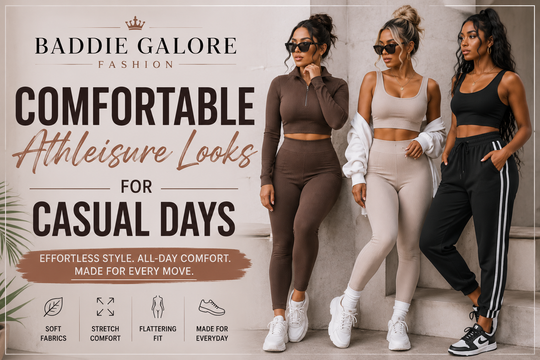 Comfortable Athleisure Looks for Casual Days You'll Want to Wear Everywhere featuring stylish matching sets and breathable fabrics that enhance comfort and versatility.