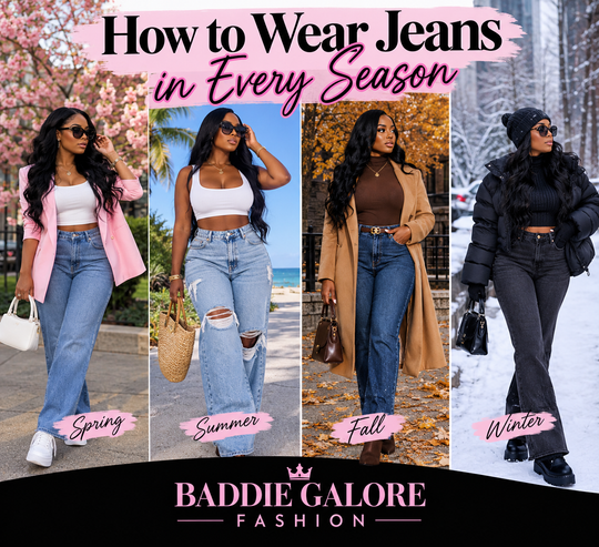 How to Wear Jeans in Every Season