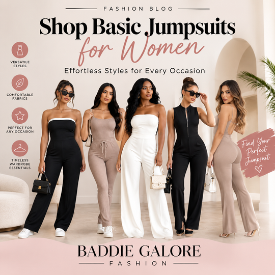 Shop Basic Jumpsuits for Women: Effortless Styles for Every Occasion featuring versatile women's jumpsuit fashion