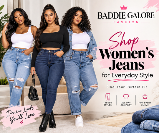 Shop Women’s Jeans for Everyday Style: Find Your Perfect Fit with versatile women’s denim in skinny, high-waisted, relaxed, and distressed styles