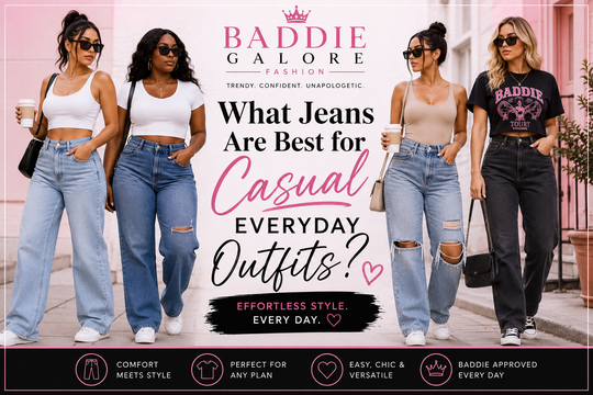 What Jeans Are Best for Casual Everyday Outfits? Casual everyday jeans styled with a versatile top and sneakers