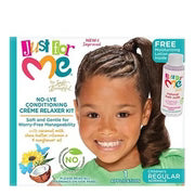 Kids Hair Relaxer Kits for Gentle, Age-Appropriate Care featuring SOFN'FREE, PINK Smooth Touch, ORS, Just For Me, and Africa's Best Kids Originals for gentle hair management.
