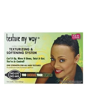 Hair Texturizers Kits for Controlled Curl & Natural Movement featuring various products like WAVE NOUVEAU and ORS Olive Oil to enhance hair texture with manageable curl patterns.
