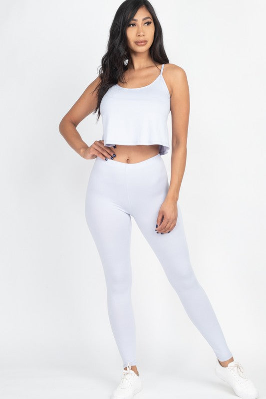 Cozy Cami Top&Leggings Set