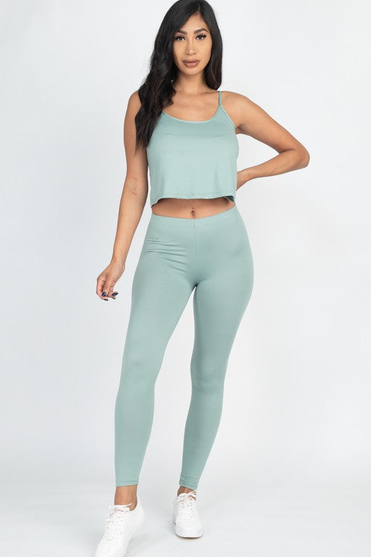 Cozy Cami Top&Leggings Set