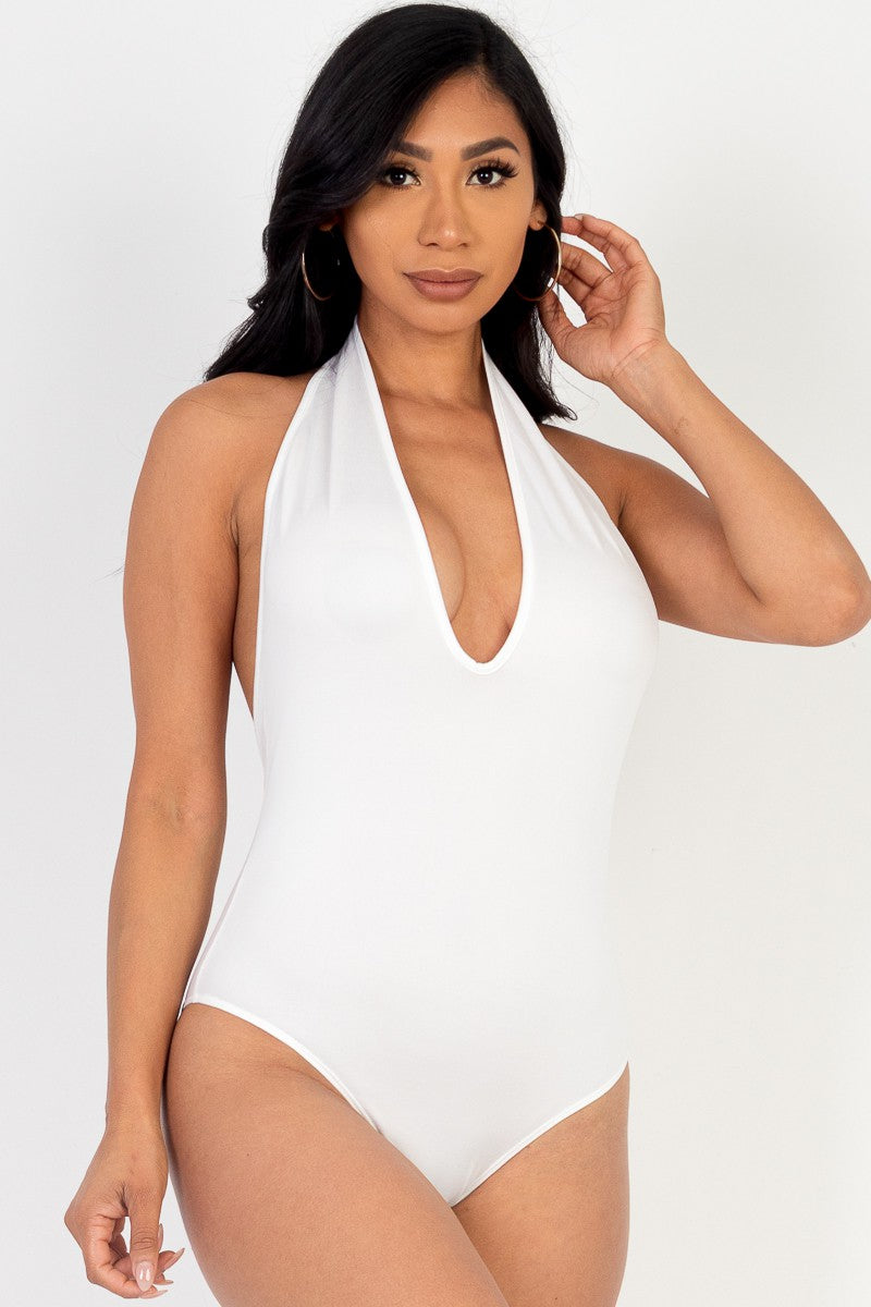 Halter Neck Bodysuit