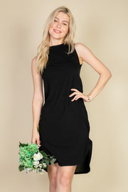 Sleeveless Tunic Dress