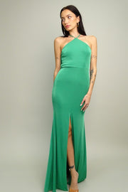 SANTORINI LOW BACK MAXI DRESS