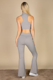 High Neck Sleeveless Top