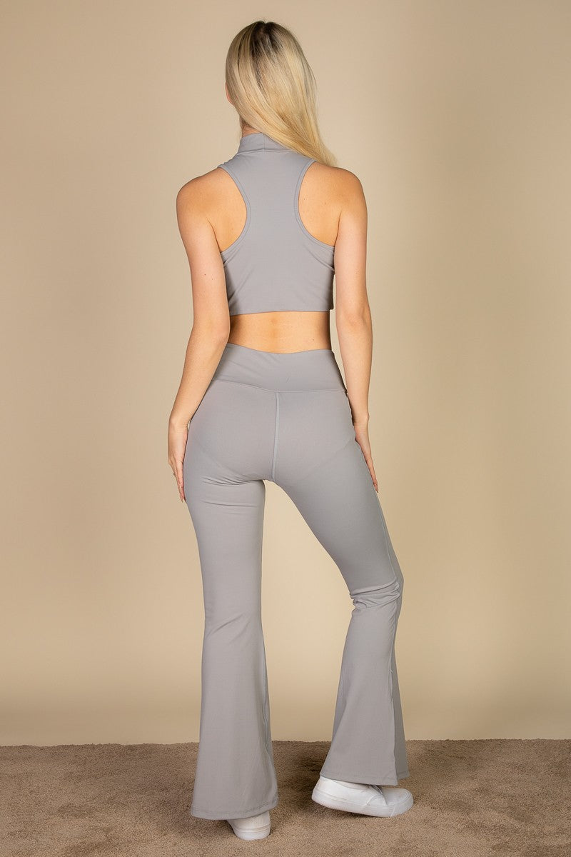 High Neck Sleeveless Top