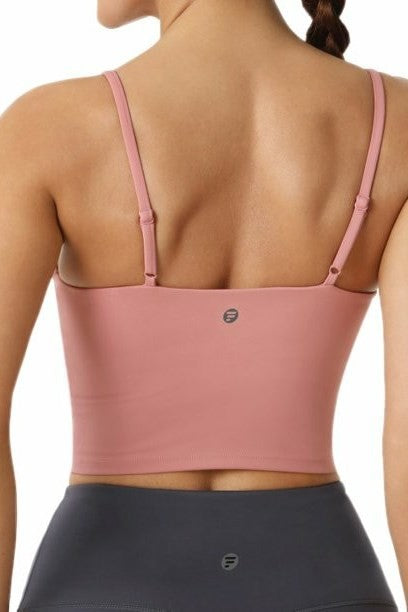 Adjustable Strap Removable Pads Sports Bra