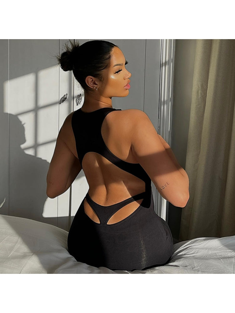 Little Miss Perfect Black Mini Dress