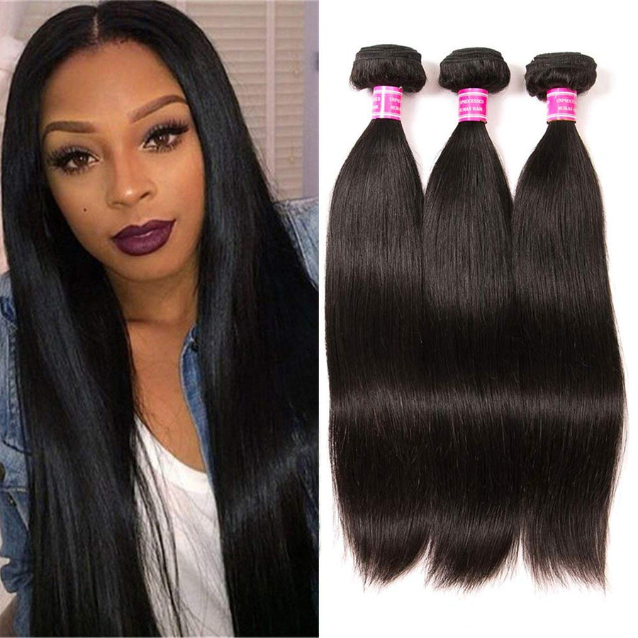Silky Straight Mink Grade 10A Human Hair Single Bundles