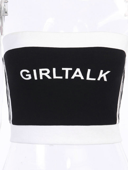 Girl Talk Tube Top