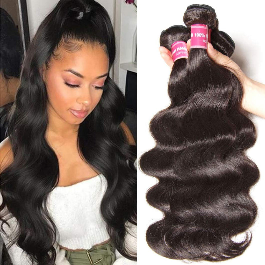 Body Wave Grade 10A Mink Human Hair Single Bundles