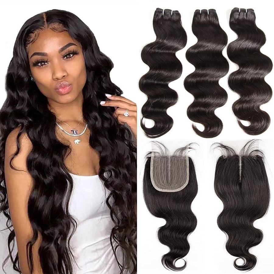 Body Wave Grade 10A Mink Human Hair Single Bundles
