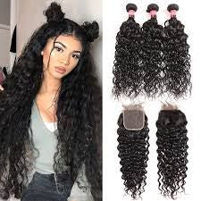 Wet And Wavy 10A Grade Mink Human Hair Single Bundles