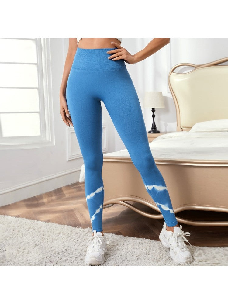 Blue Skinny Leggings