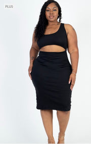 All Eyes On Me Midi Dresses