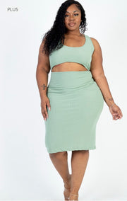 All Eyes On Me Midi Dresses