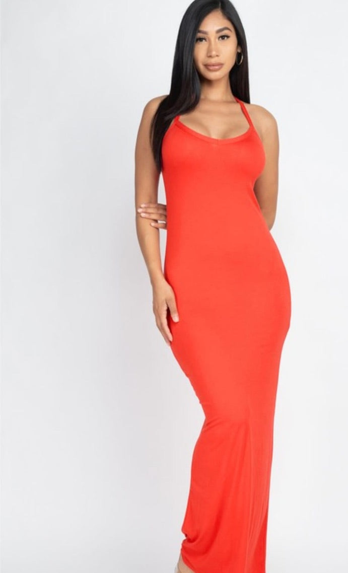 Racer Back Maxi Dresses