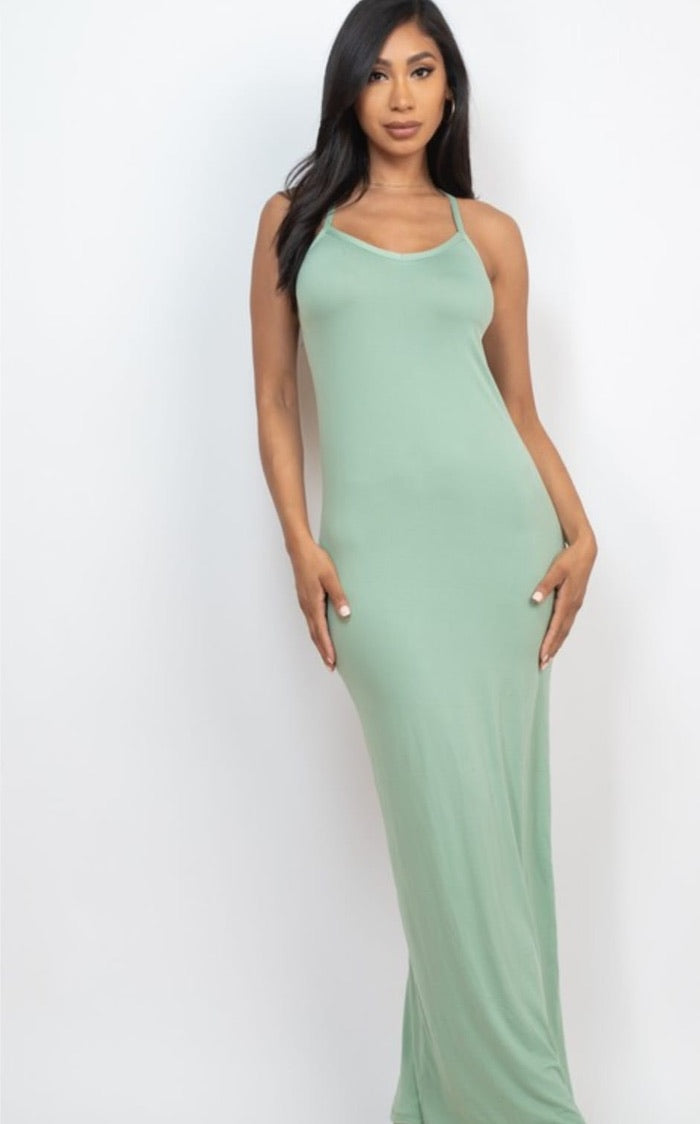 Racer Back Maxi Dresses