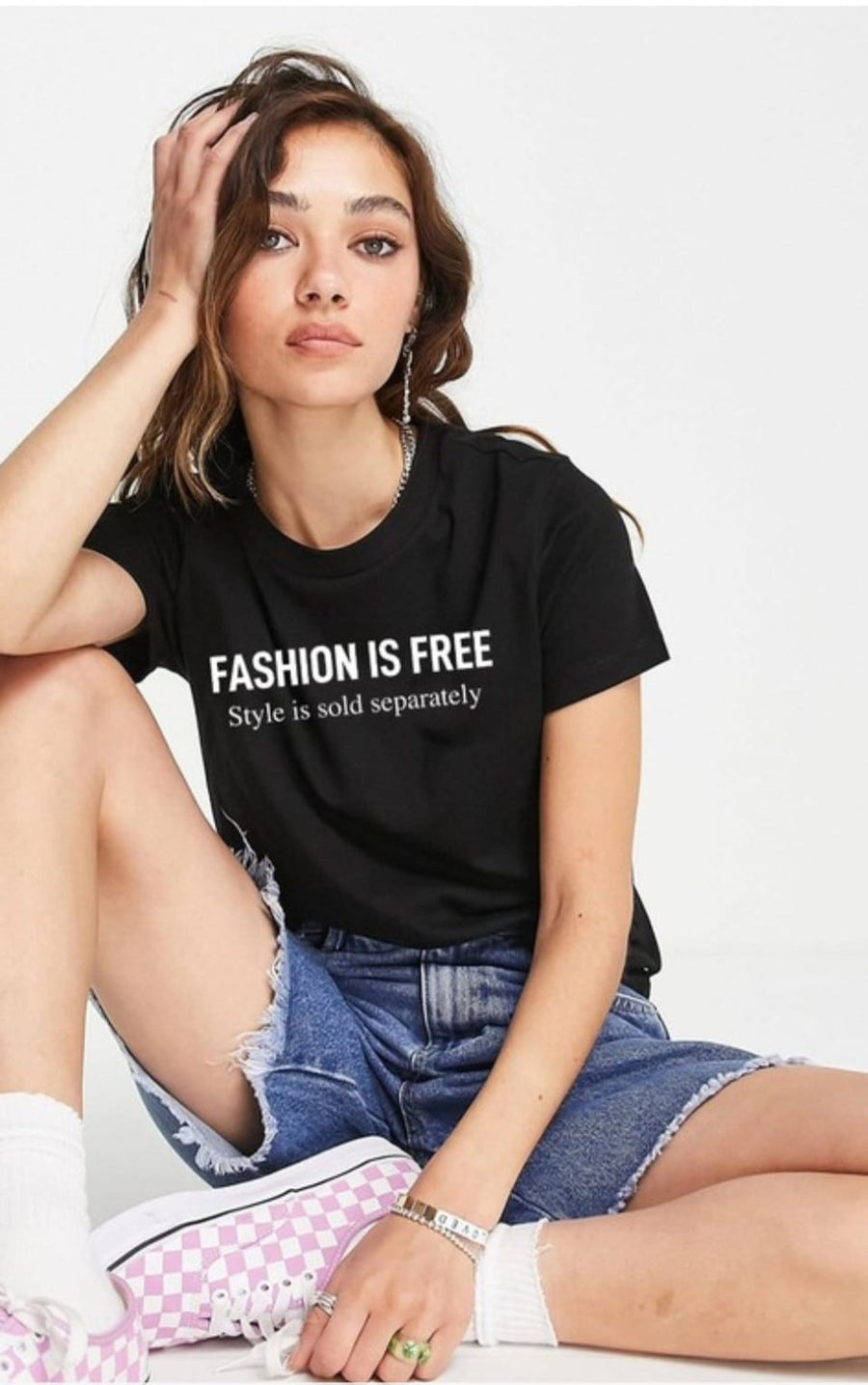Fashion Is Free Graphic Tees