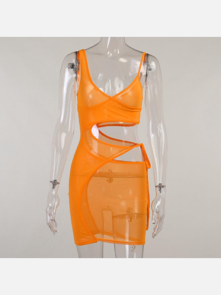 Gauze Camisole Bodycon Dress