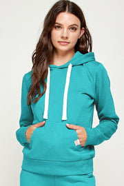 BASIC FLEECE PULLOVER HOODIES